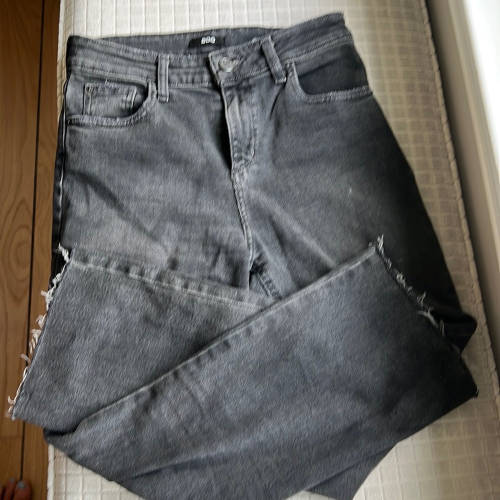 Gently worn black jeans
